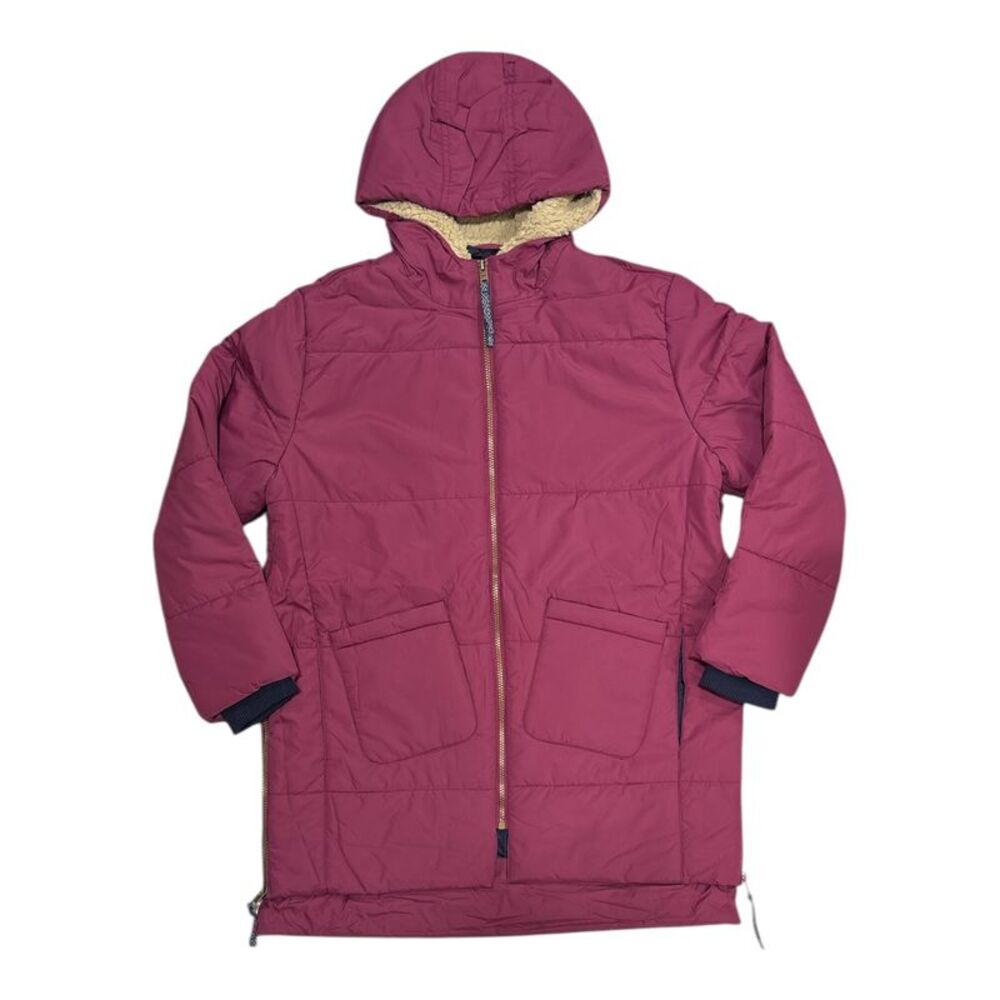 WP Weatherproof Women's Midweight Relaxed Fit Hooded Puffer Jacket - Purple